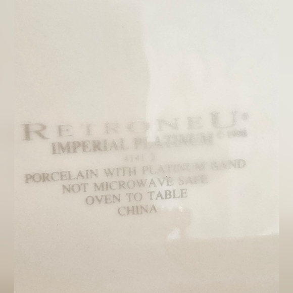 1 RetroneU Imperial Platinum Plate 1414 II with platinum band - Picture 2 of 3